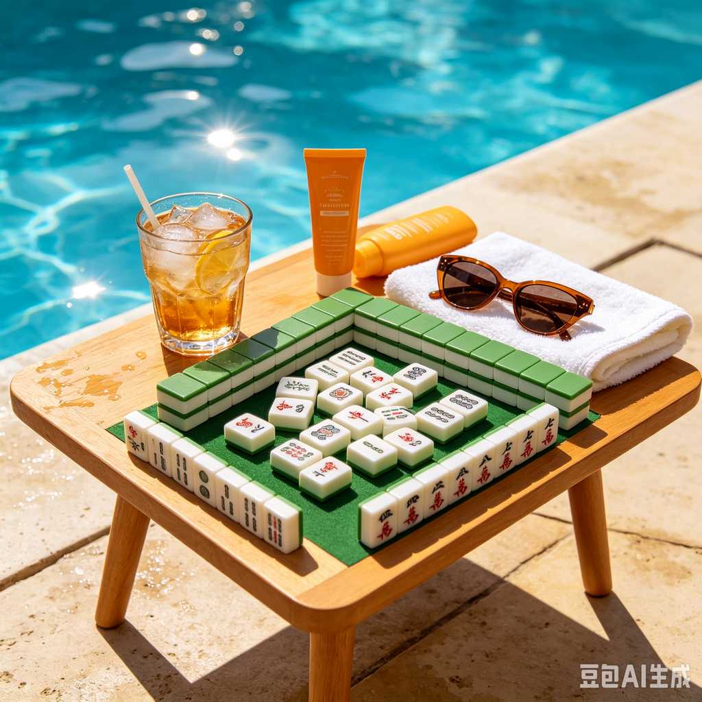 small size mahjong set for travel