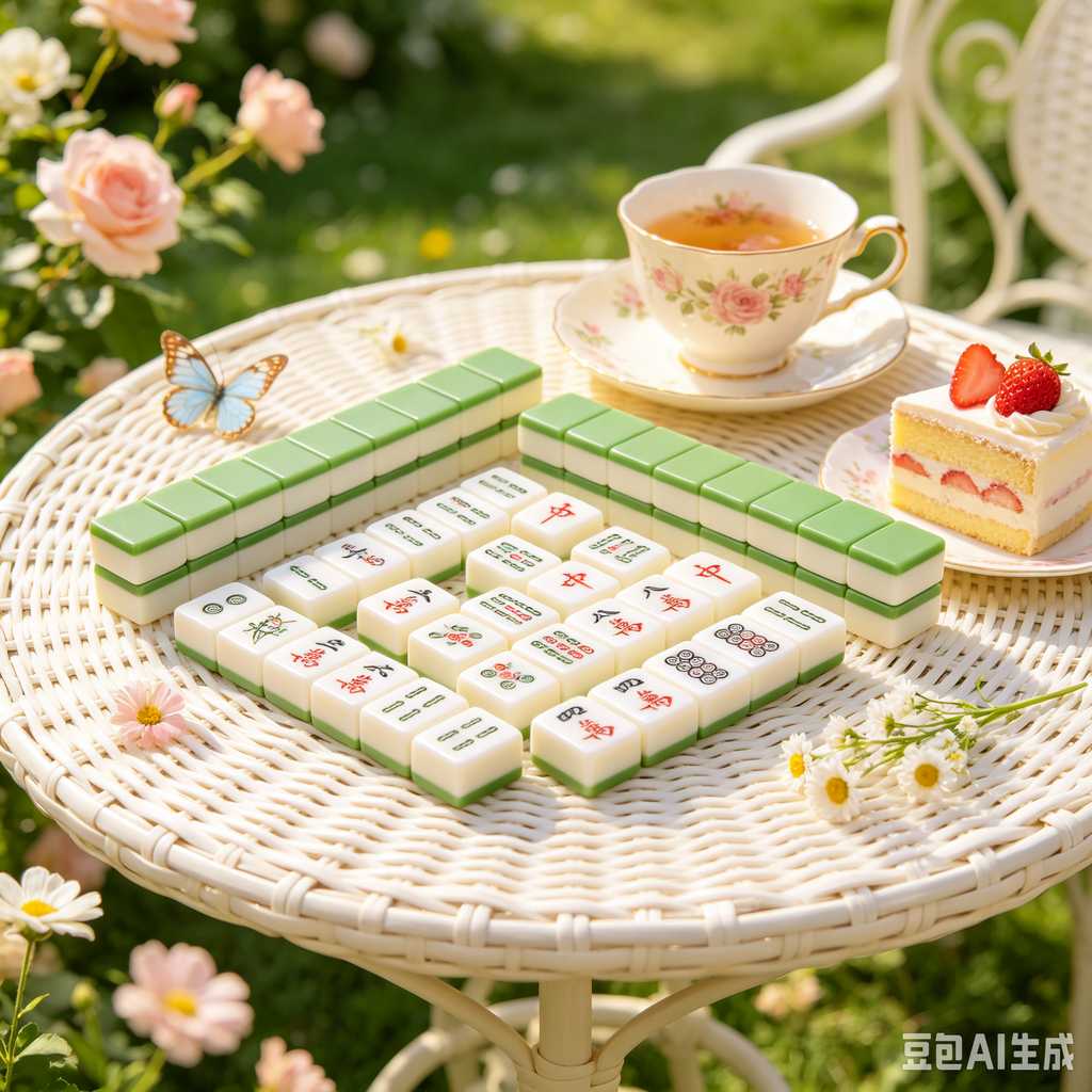 elegant mahjong gift set